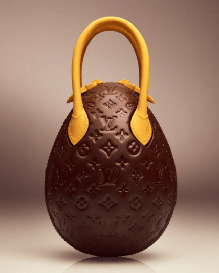 Louis Vuitton шоколадні яйця у формі сумок
