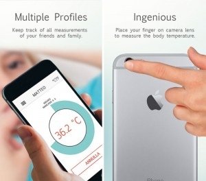 Приложение iPhone позволит измерить температуру