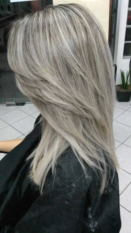 модная многослойная прическа