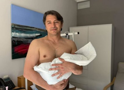 Притула став батьком