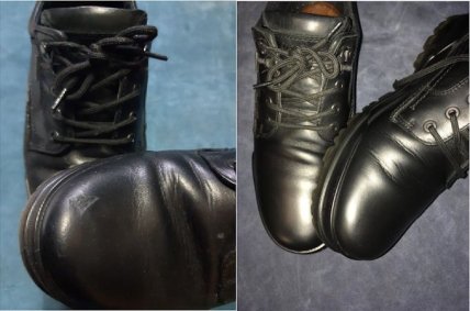 Обувь – до ремонта и после