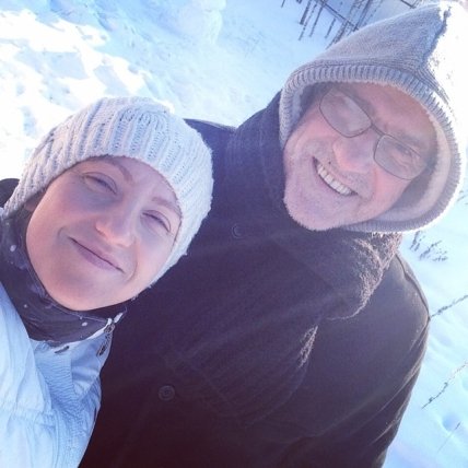 Валерий Гаркалин с дочерью Никой