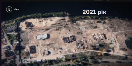 Будівництво "Династії" у 2021 році