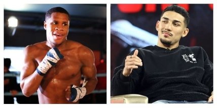 Теофимо Лопес и Девид Хейни