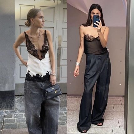 Образы в бельевом стиле