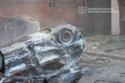 Наслідки удару РФ по Запоріжжю 26.06.2026