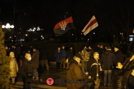 День рождения Бандеры, Киев