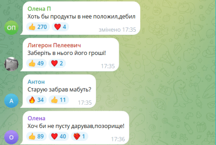 тищенко коментарі