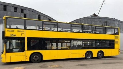 Двоповерховий автобус в Києві
