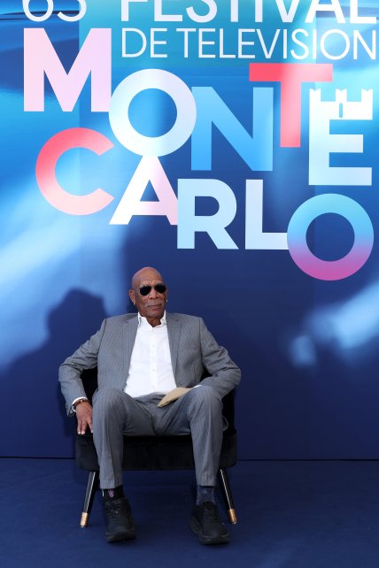 Морган Фрімен на фестивалі в Монте-Карло