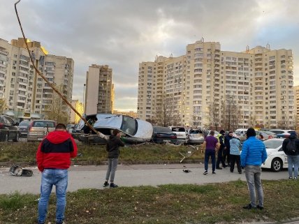 ДТП в Киеве на Бажана