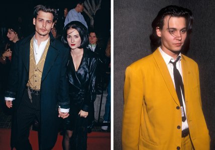 молодой Джонни Депп