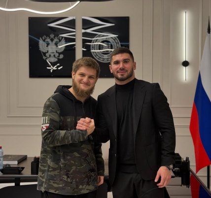 Асхаб Тамаєв та Ахмат Кадиров
