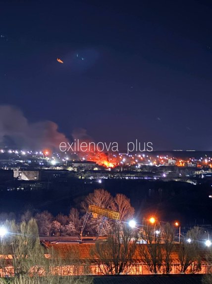 Вибухи у Луганську у ніч проти 8 квітня