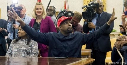 Канье Уэст в Белом доме