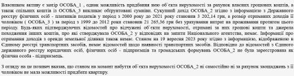 Власником активу є матір, яка не мала можливості придбати таку квартиру. Скриншот ухвали