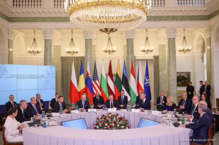 Джо Байден в Варшаве