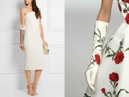 рукавички до сукні на новий 2026 рік