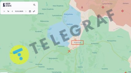 Зеленський відвідав Куп'янськ, карта