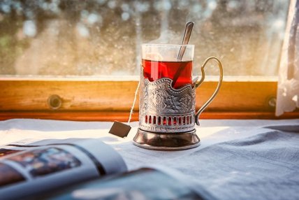 чай в поїзді