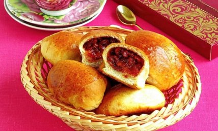 Пирожки с калиной