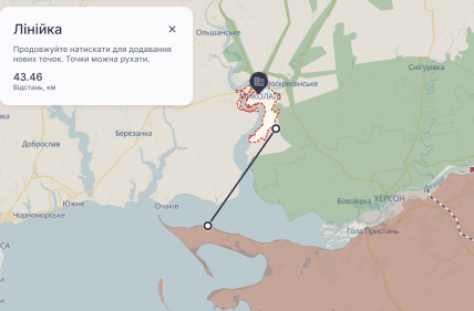 Миколаїв на карті