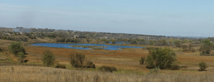 Бовтишский кратер возле села Бовтышка