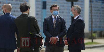 Глава МЗС Італії Луїджі Ді Майо в Києві 10.06.2021