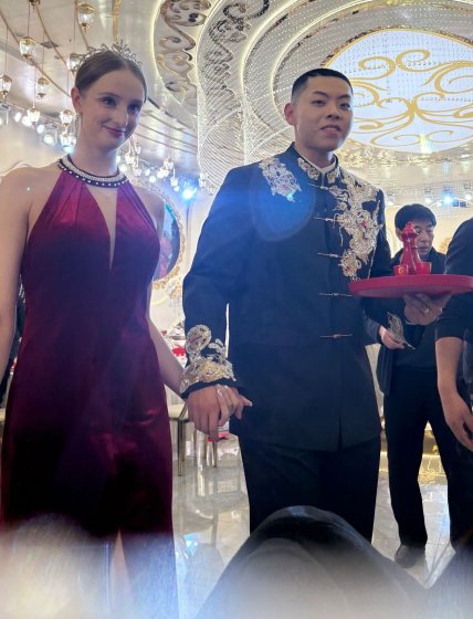 Весілля Олени Дяченко та Лі Чженху