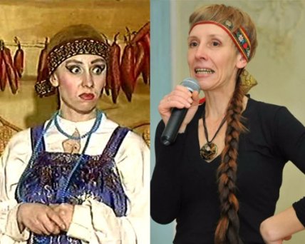 Татьяна Иванова в роли Бабы
