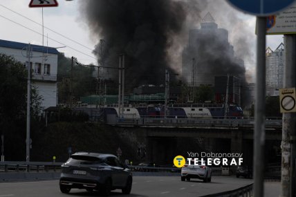 Россия атаковала объекты вблизи Центрального вокзала