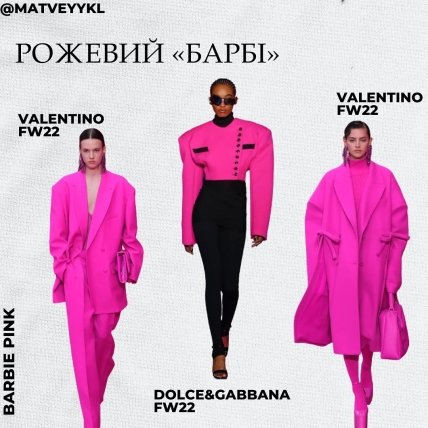 Рожевий Барбі одяг