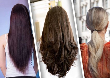 Стрижка на длинные волосы лисий хвост