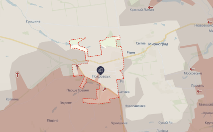 Покровск на карте