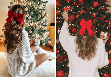 ідеї фото біля ялинки, новий рік, фотосесія