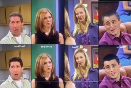 Маска ТикТок показала, как выглядят старые герои сериала Друзья