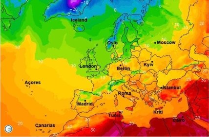 карта погоды