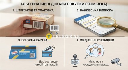 Как можно подтвердить покупку без чека