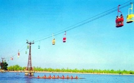 Якою була канатна дорога у Дніпрі фото