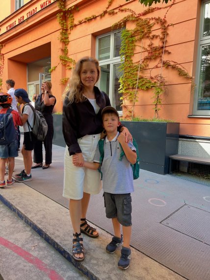 Елена Шоптенко сын Алексей