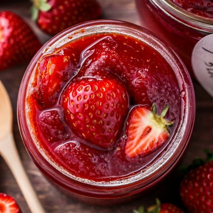 Этот джем получается очень ароматным и вкусным (изображение создано с помощью ИИ)