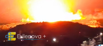 Після атаки БПЛА у Ялті виникла пожежа