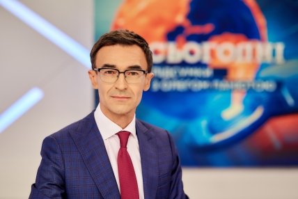 Телеведущий Олег Панюта