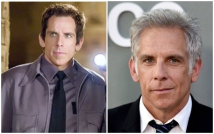 Бен Стіллер раніше і зараз