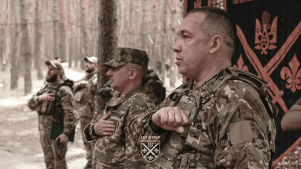 Командир 155 механізованої бригади Станіслав Лучанов
