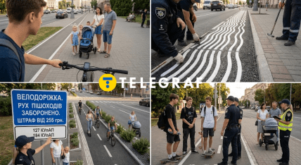 Петиция о велодорожках в Украине