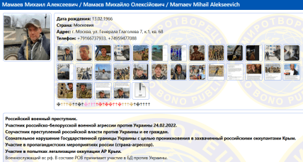 Михайло Мамаєв миротворець