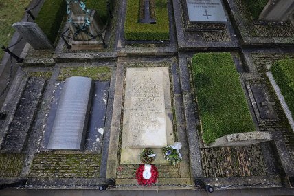 Могила Уинстона Черчилля