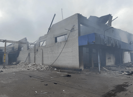 Зруйнований склад Star Brands, Flint