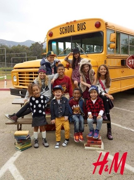 Kids Fashion: осенняя коллекция H&M “Снова в школу 2014” - изображение №6